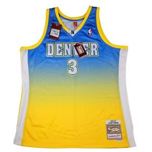 Mitchell & Ness Allen Iverson Denver Nuggets 2006-07 Swingman Jersey XL New